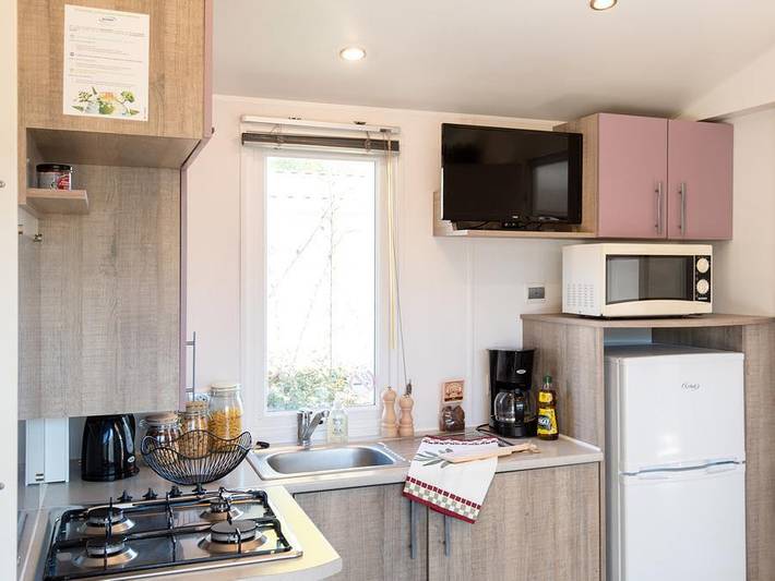 Camping Club Navarrosse Plage 4* - Ms Vacances - Mobilhome 4 personnes - Dune Classic. in Biscarrosse, Côte d’Argent