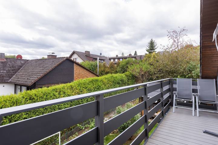 Appartement entier, Appartement 'Am Wäldchen' avec terrasse commune, jardin commun et Wi-Fi in Vöhl, Arrondissement de Waldeck-Frankenberg