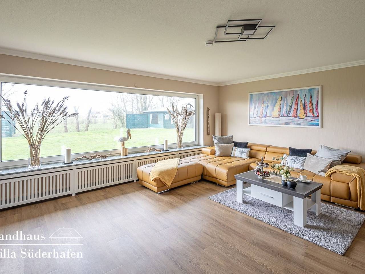 Ganze Ferienwohnung, Landhaus Villa Süderhafen - Kleiner Luxus - Kleiner Luxus in Nordstrand (Gemeinde), Nordstrand
