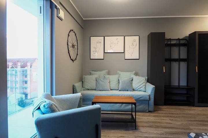 Ferienwohnung für 4 Personen, mit Balkon, kinderfreundlich in Międzyzdroje