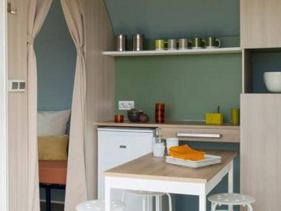 Camping de l'Orival - Glampingtent 4 personen - Coco Sweet zonder sanitair in Les Grandes-Ventes, Dieppe en omgeving
