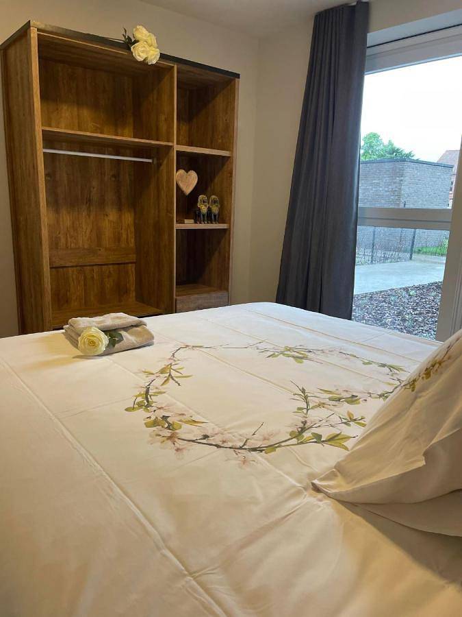 Gîte pour 2 personnes, avec terrasse et vue à Wachtebeke