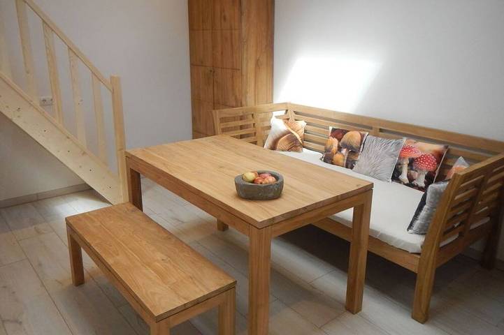 Ferienhaus für 2 Personen, mit Terrasse und Garten