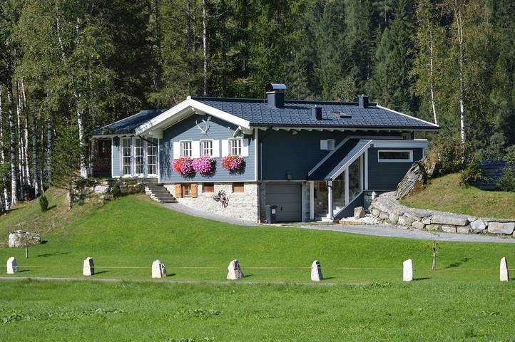Chalet für 6 Personen, mit Terrasse und Whirlpool sowie Garten und Sauna in Rauris