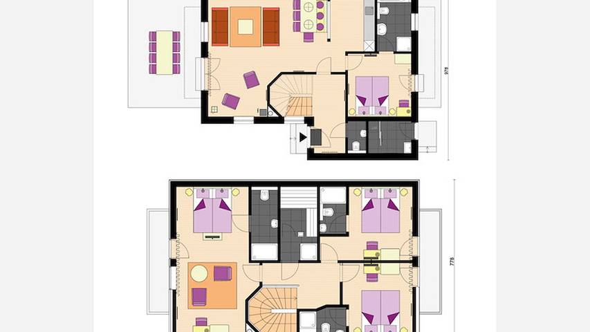 Chalet für 8 Personen, mit Balkon in Oberösterreich