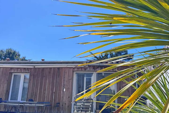 Location de vacances pour 10 personnes, avec terrasse et jardin dans Plage de Boyardville