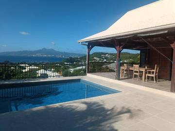 Gîte pour 2 personnes, avec jardin et piscine dans Anse à l'Ane