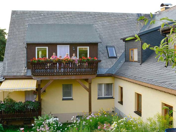 Ferienhaus für 4 Personen, mit Balkon, kinderfreundlich im Erzgebirge - 3