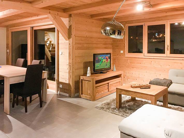 Gîte pour 7 personnes, avec Balcon et Vue à La Chapelle-d'Abondance - 4