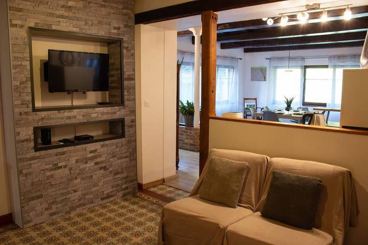 Gîte pour 6 personnes, avec jardin et terrasse, animaux acceptés dans Schirmeck