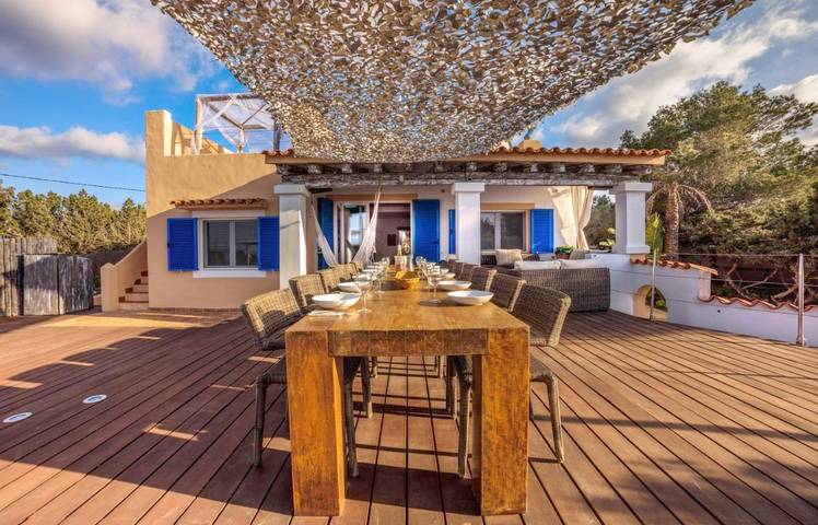 Ferienhaus für 6 Personen, mit Garten und Ausblick sowie Pool, mit Haustier auf Formentera - 4