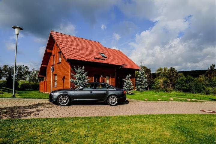 Ferienhaus für 4 Personen, mit Garten und Sauna