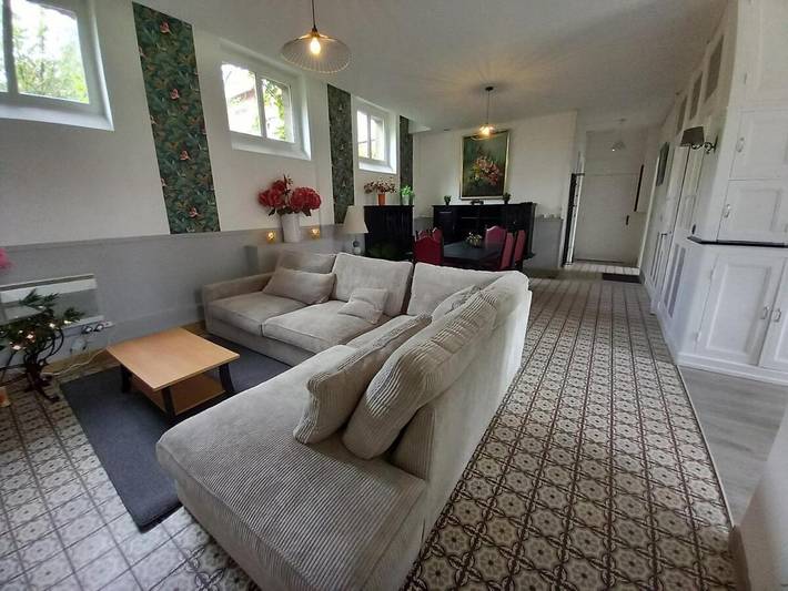 Gîte pour 8 personnes, avec sauna et jacuzzi ainsi que jardin et terrasse dans Caffiers - 4