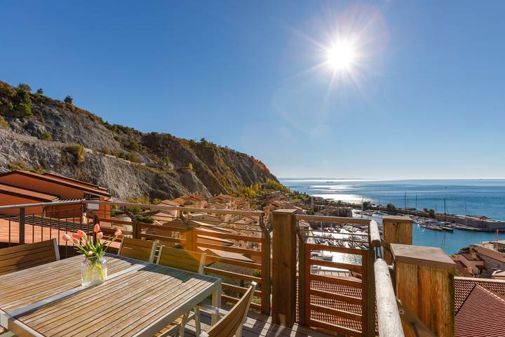 Apartament wakacyjny dla 4 osób, z taras w Prowincja Trieste