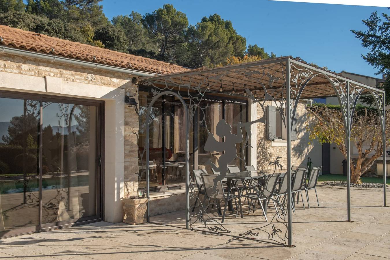 La Villa Ange - Villa 10 pers avec piscine à Puget in Puget, Parc naturel régional du Luberon