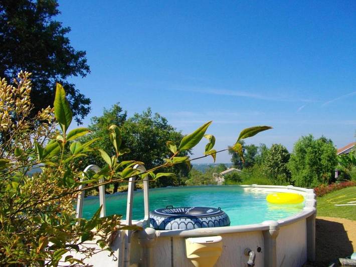 Maison de vacances pour 2 personnes, avec jardin et piscine