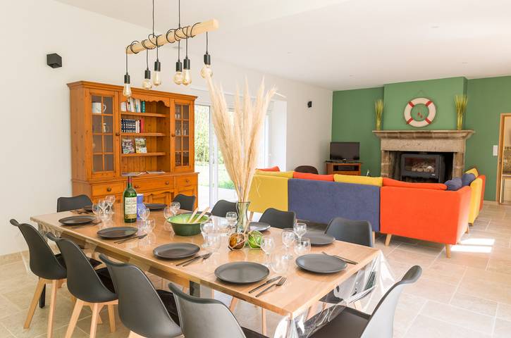 Location de vacances pour 10 personnes, avec terrasse et jardin à Loctudy - 3