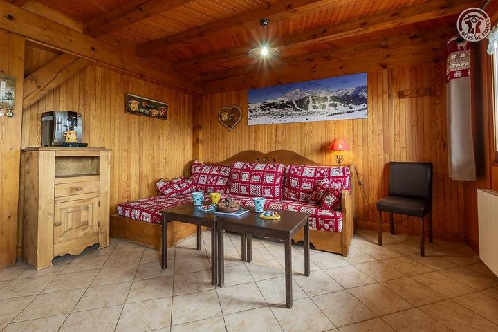 Gîte pour 6 personnes, avec terrasse à Les Saisies - 2