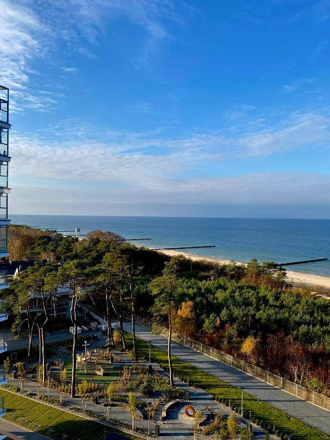 Apartament wakacyjny dla 4 osób, z widok i balkon w Dziwnówek