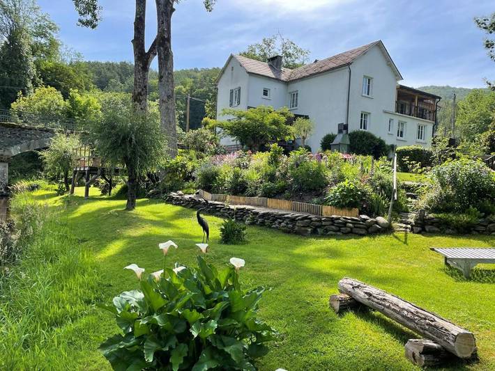 Maison de vacances pour 6 personnes, avec vue et jardin