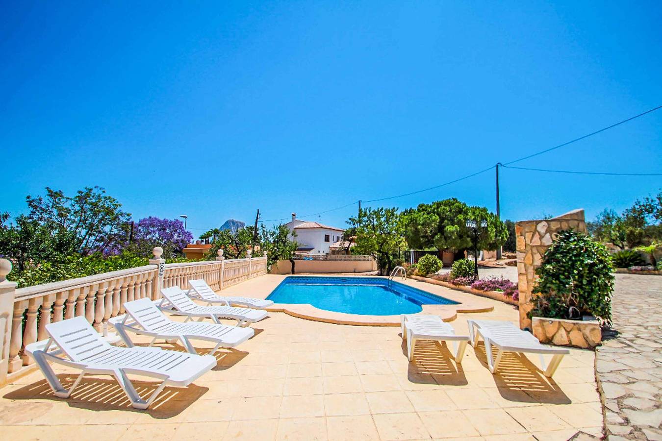 Chalet para 14 personas con terraza in Benicolada, Calpe