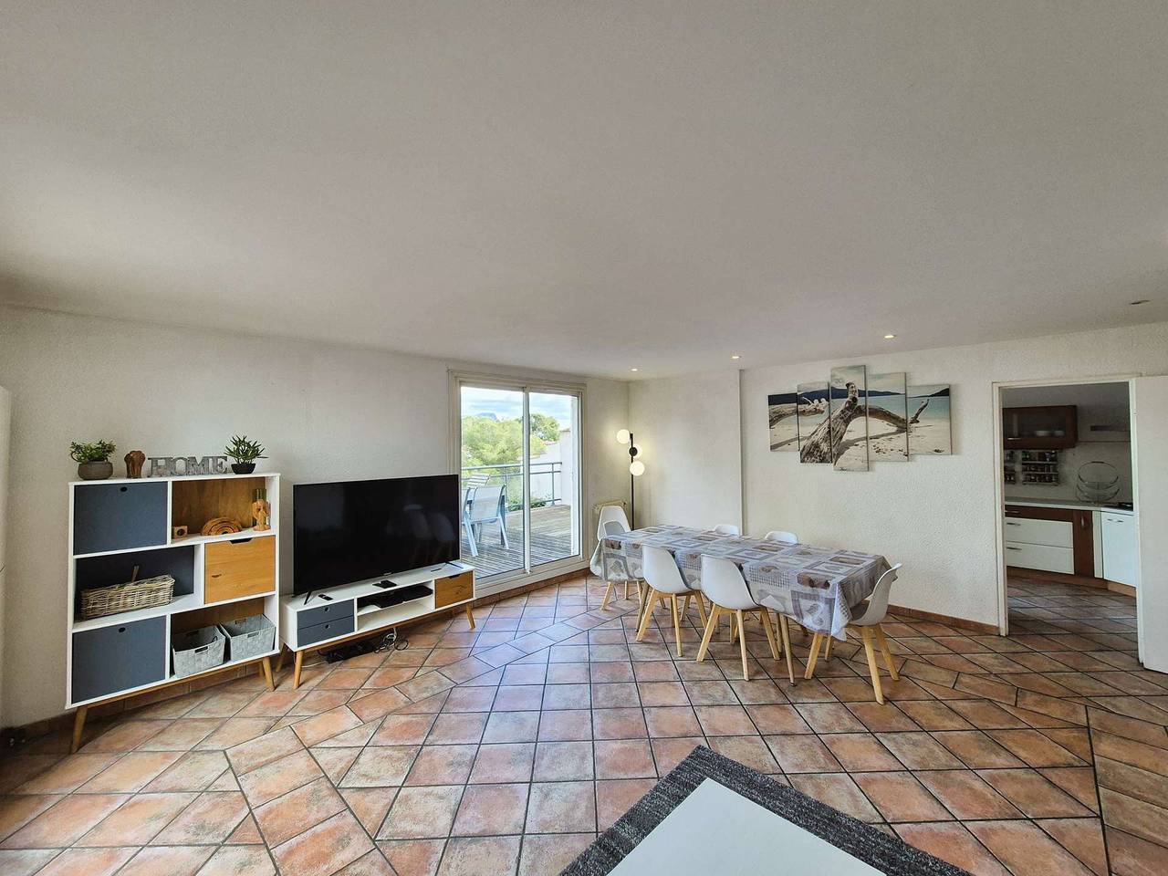 Terraza completa con vista al mar, 4 habitaciones, aire acondicionado, bolera, in La Seyne-sur-Mer, Region de Toulon