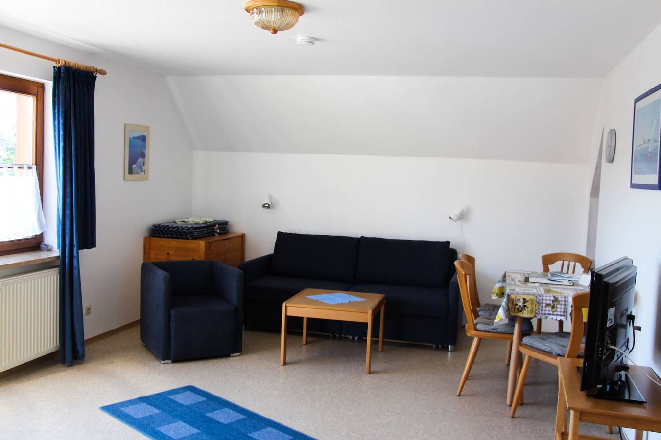 Ganze Wohnung, Ferienwohnung 2, 41m²  mit Gemeinschaftsgarten, Balkon und Wi-Fi in Nonnenhorn, Bayerisch Schwaben