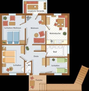 Ferienwohnung für 6 Personen in Bad Oberdorf, Bad Hindelang, Bild 4