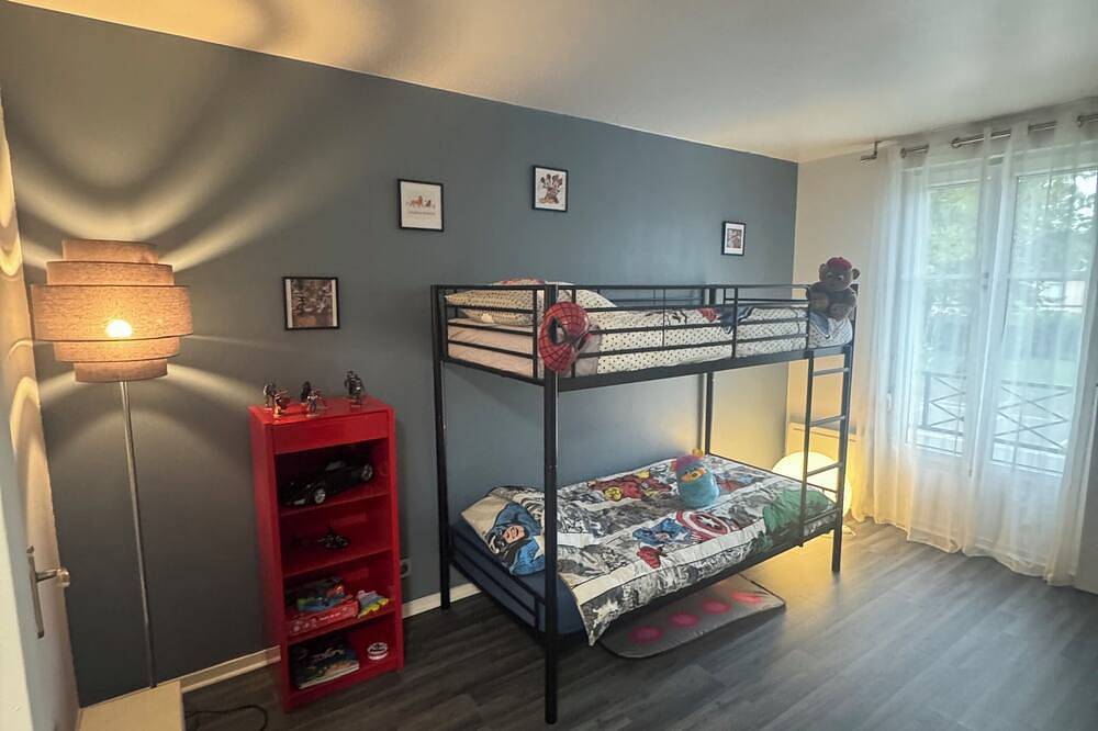 Town house for 6 people, close to all amenities in Bailly-Romainvilliers, Seine-et-Marne