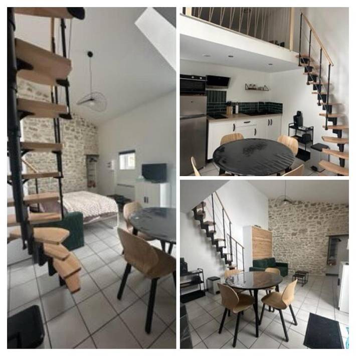 Location de vacances pour 4 personnes, avec piscine ainsi que jardin et vue à Saint-Genès-du-Retz - 2