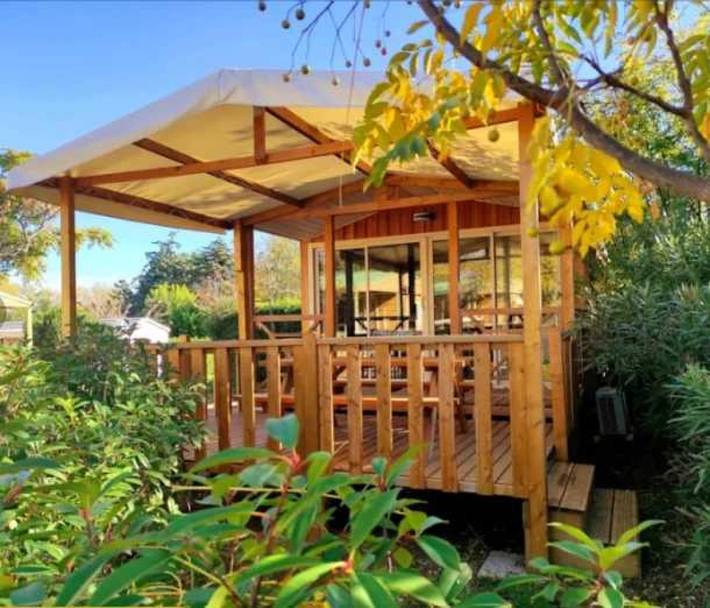 Camping pour 4 personnes à Vic-la-Gardiole