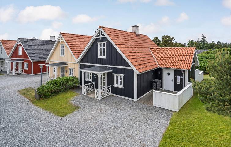 Ferienhaus für 4 Personen, mit Whirlpool und Terrasse sowie Sauna, mit Haustier in Blavand