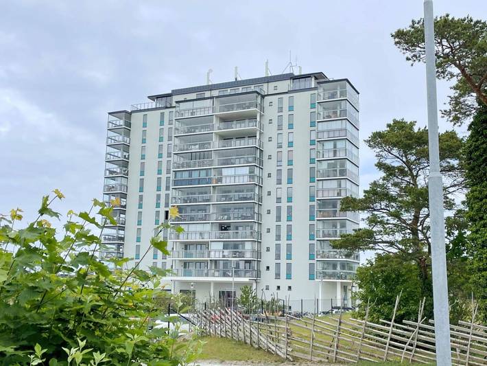 Feriehus for 3 personer, med balkong, barnevennlig i Visby