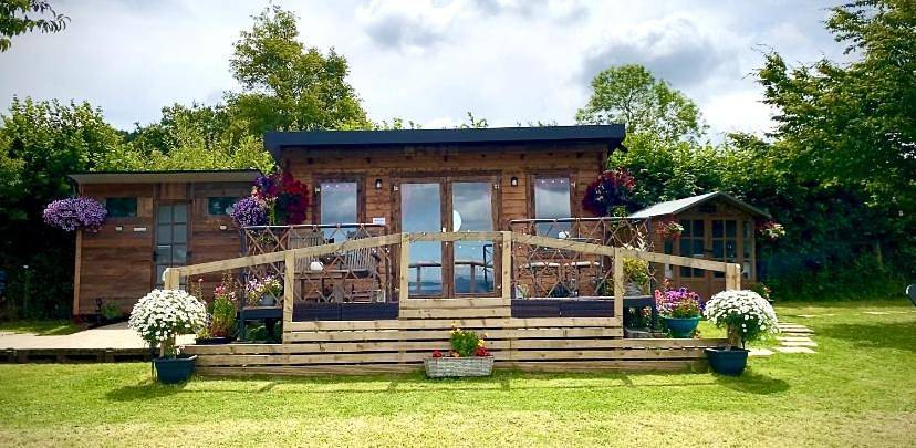 Cherry Tree Glamping Lodge in West Buckland, Somerset