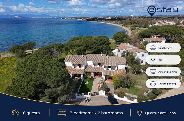 Appartement de vacances pour 6 personnes, avec vue et jardin