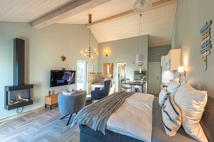 Ferienwohnung für 2 Personen, mit Sauna und Balkon in Sietow - 2