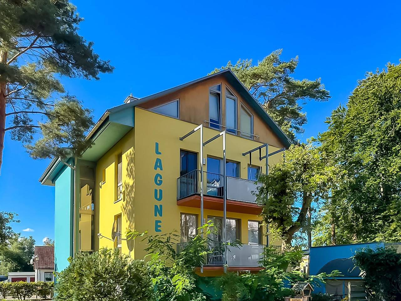 Ganze Ferienwohnung, Ferienappartements Lagune - Appartement 6 - Strandkorb in Bansin, Heringsdorf