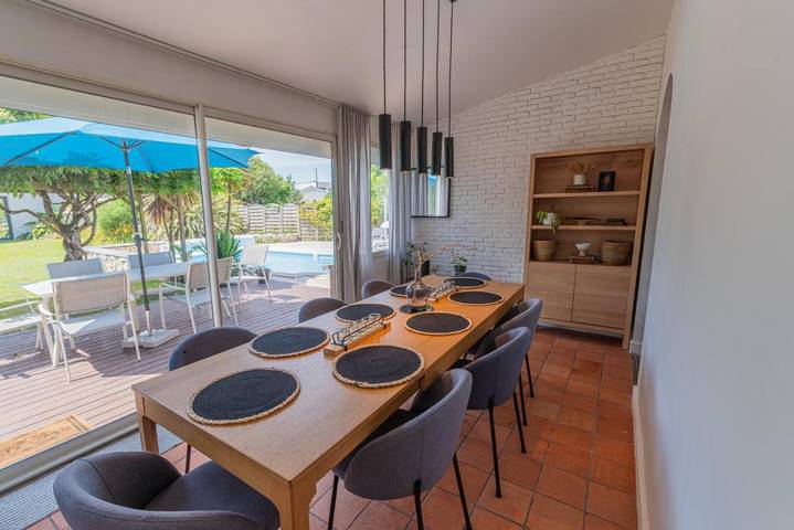 Location de vacances pour 7 personnes, avec jardin et piscine, adapté aux familles à Fargues-Saint-Hilaire - 3