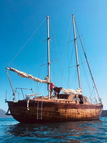 Bateau pour 2 personnes, avec vue, animaux acceptés dans Pýlos