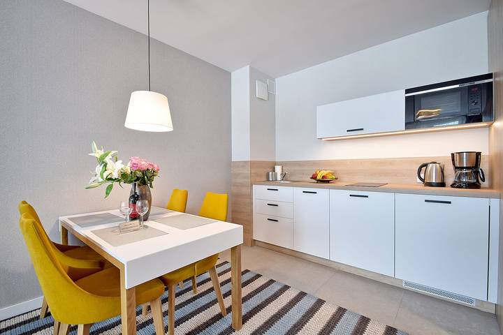 Ganze Ferienwohnung, Comfortable Studio Close to the Beach | Balcony and Parking in Międzyzdroje, Misdroy (Gemeinde)