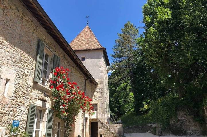 The Adonai Room - Triple Room in Montanges, Nantua