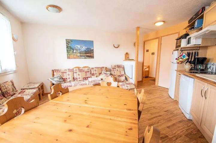 Ganze Wohnung, Geräumige T3 mit Bergecke im Dorf 1800, in der Nähe von Skiliften in Mont-de-Lans, Les Deux Alpes