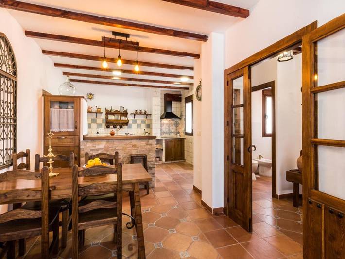 Casa rural para 6 personas, con piscina además de terraza y jardín en Nigüelas - 2