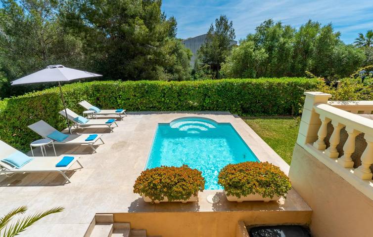 Luxus-Apartment mit Pool, Küche, AC - 300m zum Strand Cala Anguila in Cala Anguila, Manacor