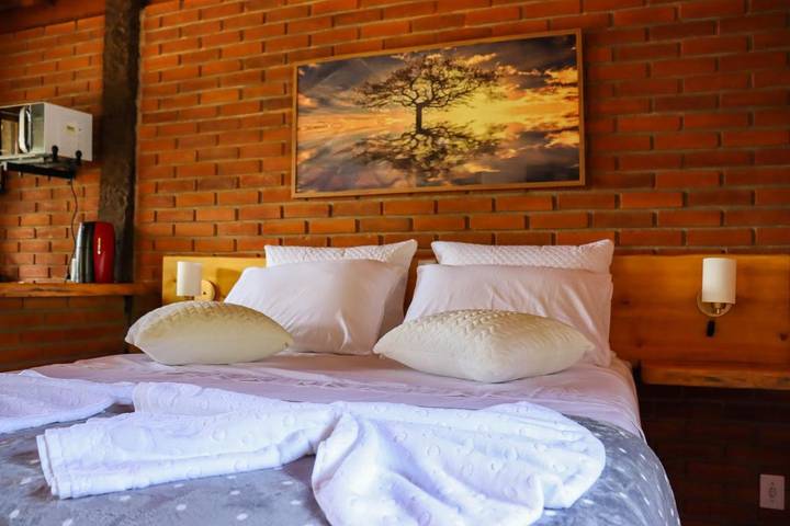 Gîte pour 2 personnes, avec balcon ainsi que jacuzzi et jardin à Resende (Brasil) - 4