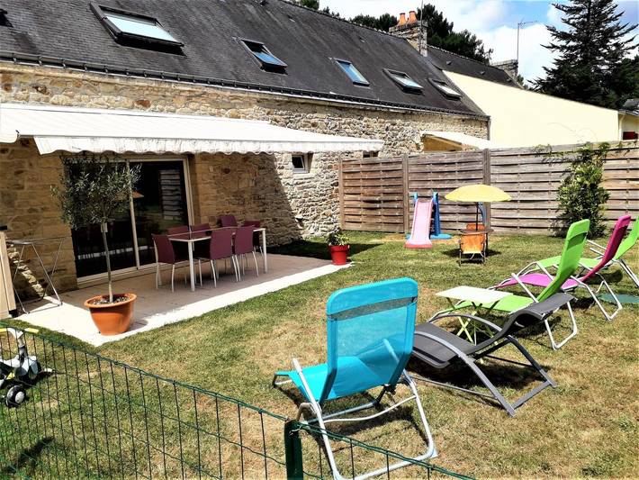Gîte pour 7 personnes, avec jardin et terrasse, animaux acceptés à Plouhinec (Morbihan) - 3