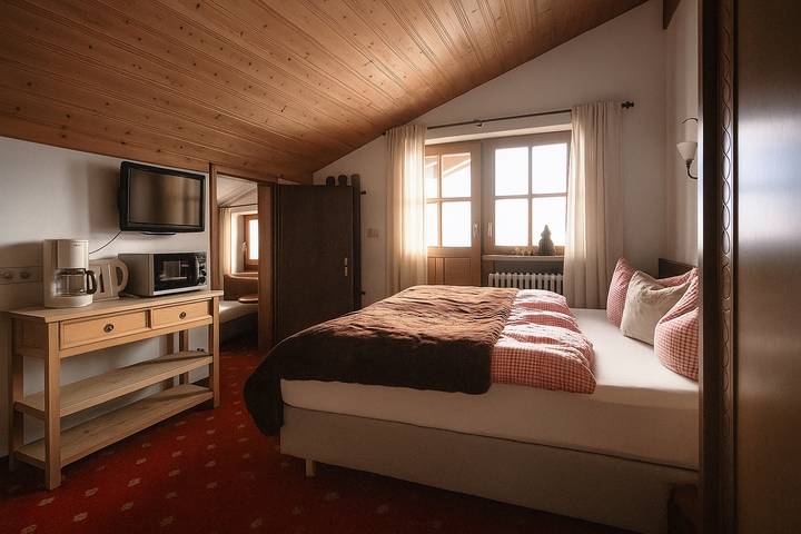 Hütte für 4 Personen, mit Balkon und Balkon/Terrasse, mit Haustier in Reit im Winkl - 4