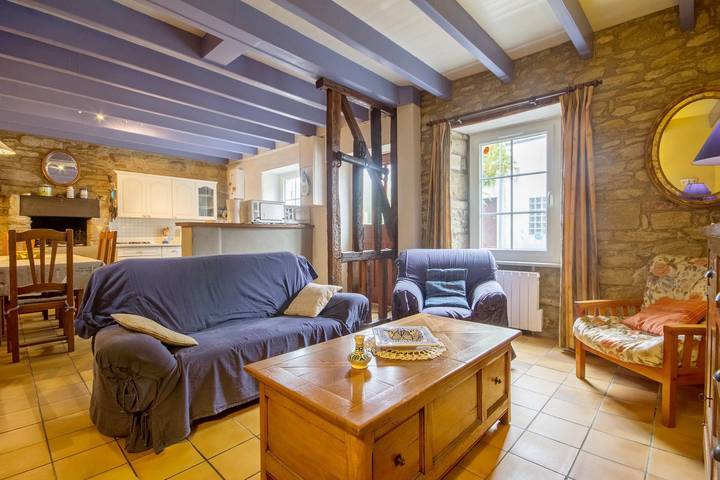 Gîte pour 6 personnes dans Plage Du Petit Rohu Saint Pierre Quiberon