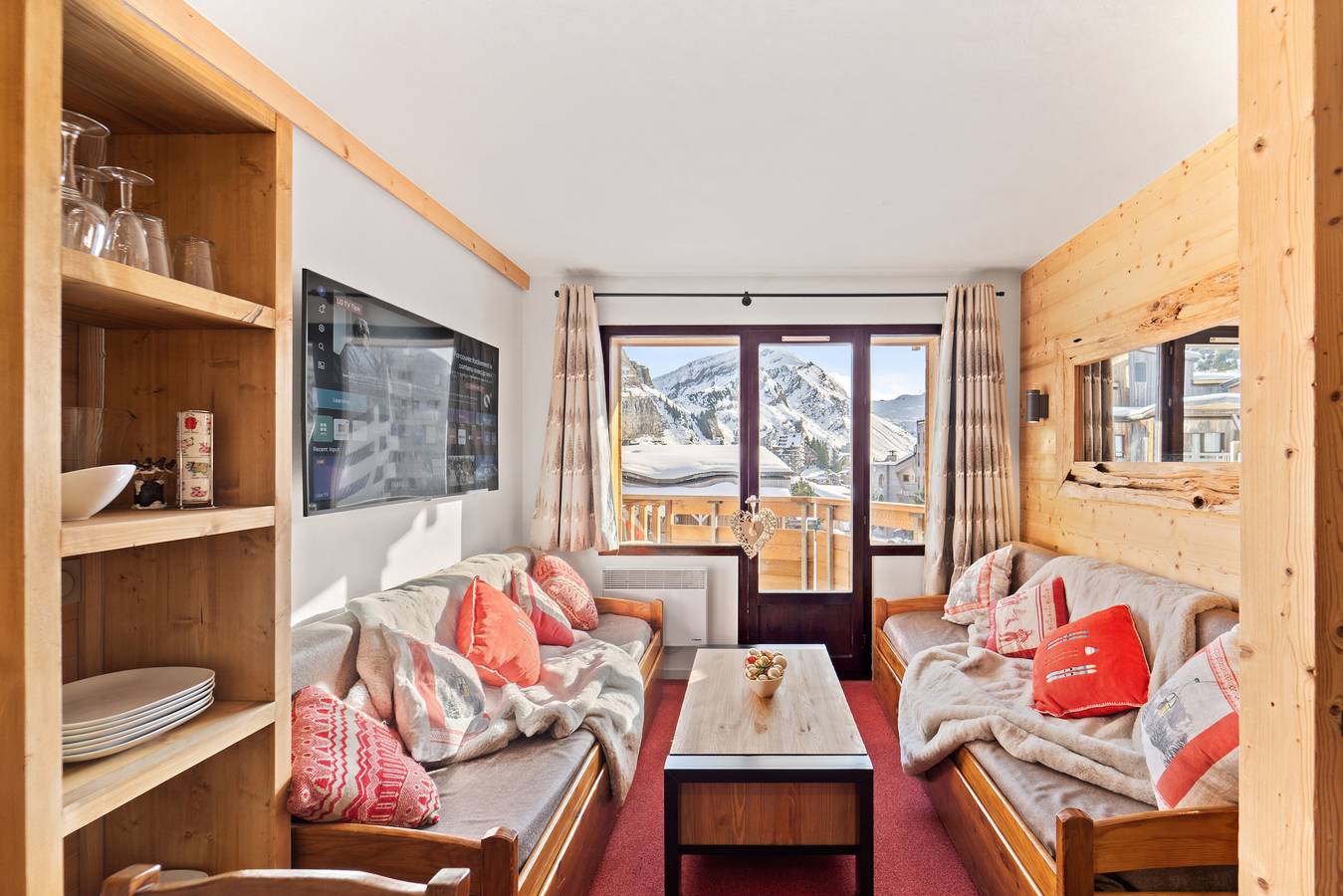 Apartamento entero, Apartamento de vacaciones para 4 personas con balcón in Morzine, Les Portes du Soleil