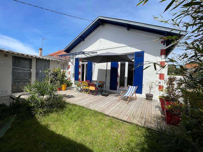 Maison de vacances pour 8 personnes, avec jardin dans L'Aiguillon (Arcachon)